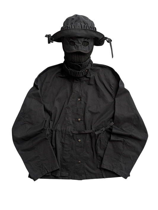 VOILE BLACK SHIRT